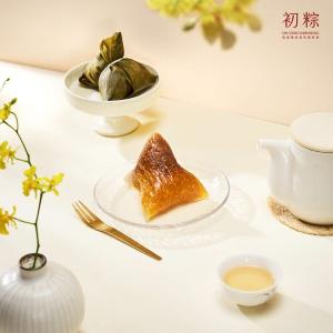 初粽【粽甜團圓・金黃豆沙鹼粽】純素 8入