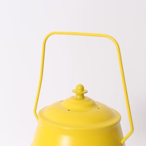 韓國PRAY 守夜人金屬香氛蠟燭暖燈(L)-檸檬黃