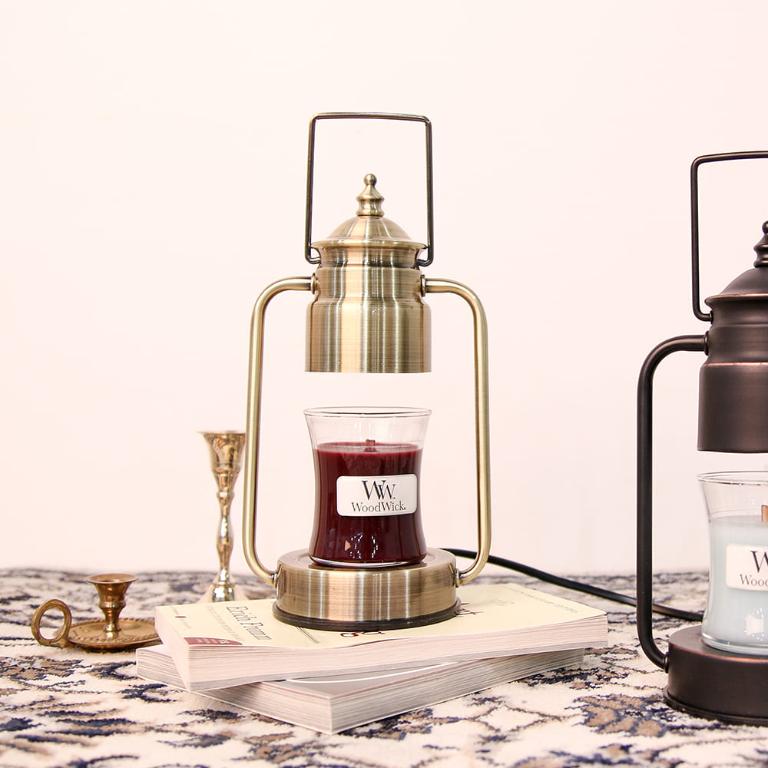 韓國PRAY 守夜人金屬香氛蠟燭暖燈(S)-Vintage復古金