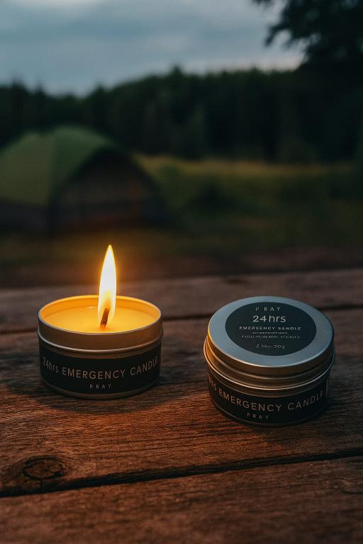 韓國PRAY 24H防災應急多用途蠟燭/80g