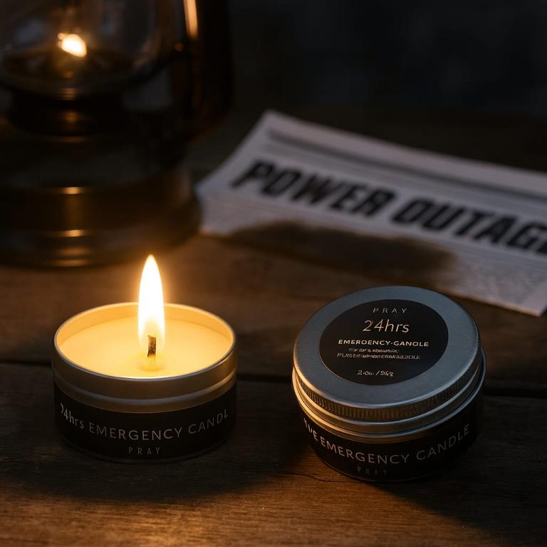 韓國PRAY 24H防災應急多用途蠟燭/80g