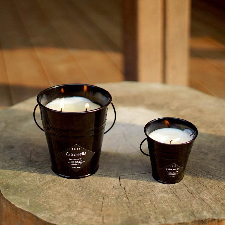 韓國PRAY Go Out 鐵桶蠟燭-(L)香茅/450g