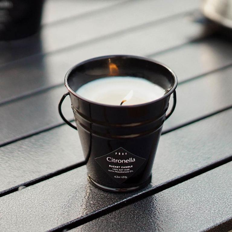 韓國PRAY Go Out 鐵桶蠟燭-(S)香茅/120g