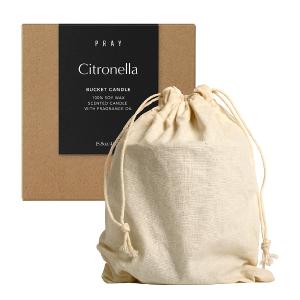 韓國PRAY Go Out 鐵桶蠟燭-(L)香茅/450g