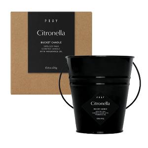 韓國PRAY Go Out 鐵桶蠟燭-(L)香茅/450g