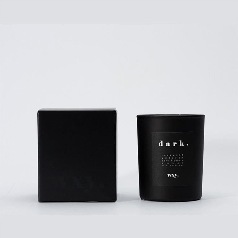 英國wxy 經典黑蠟燭-dark.柚木&岩蘭草/200g