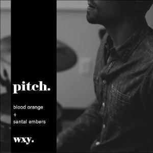 英國wxy 經典黑蠟燭-pitch.血橙&檀香木/200g