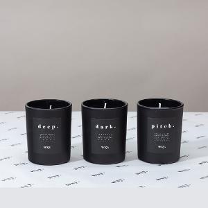 英國wxy 經典黑蠟燭-dark.柚木&岩蘭草/200g