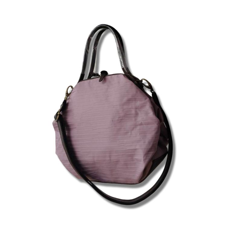 POPCORNGREEN LADYBAG(水桶包)三用斜背包(M)波浪皺褶系列