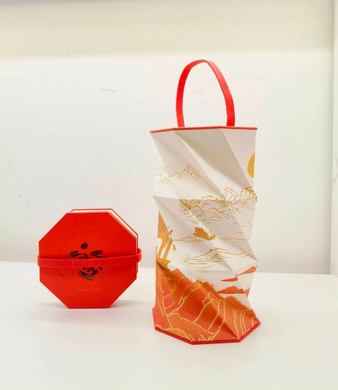 POPCORNGREEN GREENLamp手提雷雕折疊燈(M)藝術家聯名(福到人間)