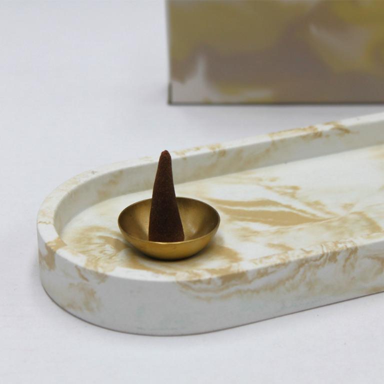 英國wxy Studio2 薰香置物座-黃