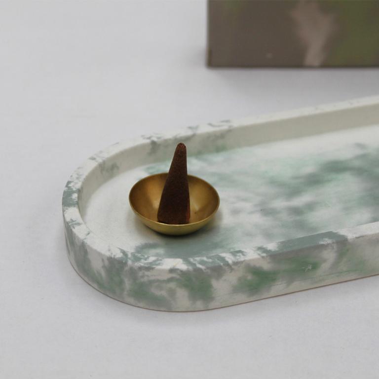 英國wxy Studio2 薰香置物座-綠