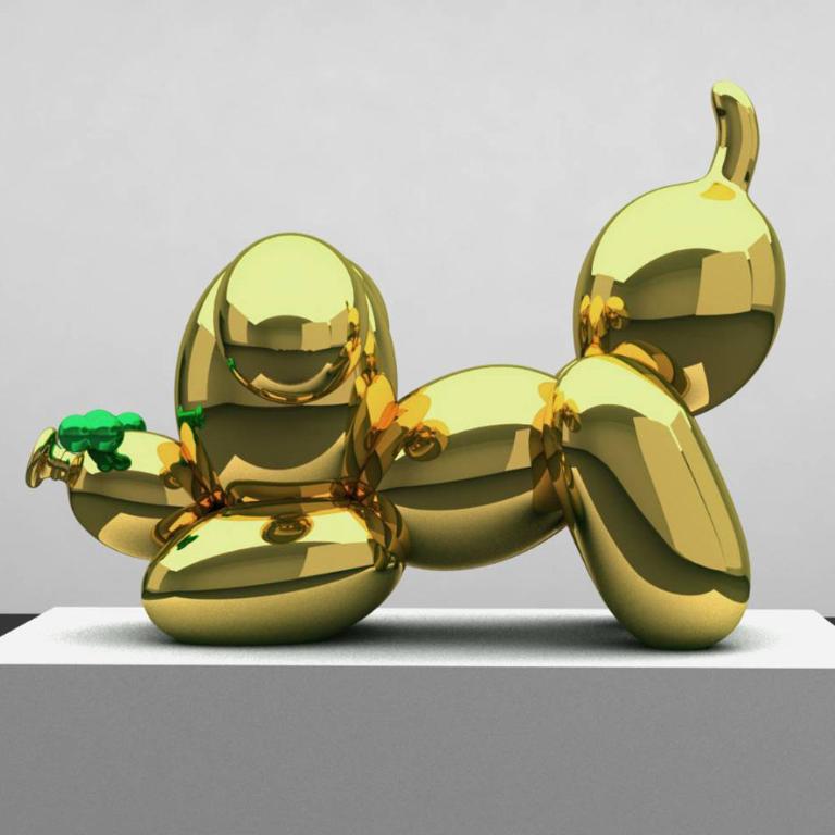 POPCORNGREEN藝術聯名氣球狗擺飾(展示品)