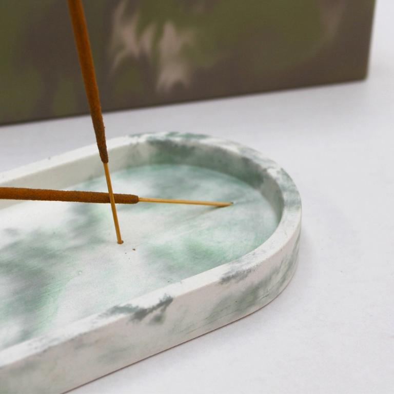 英國wxy Studio2 薰香置物座-綠