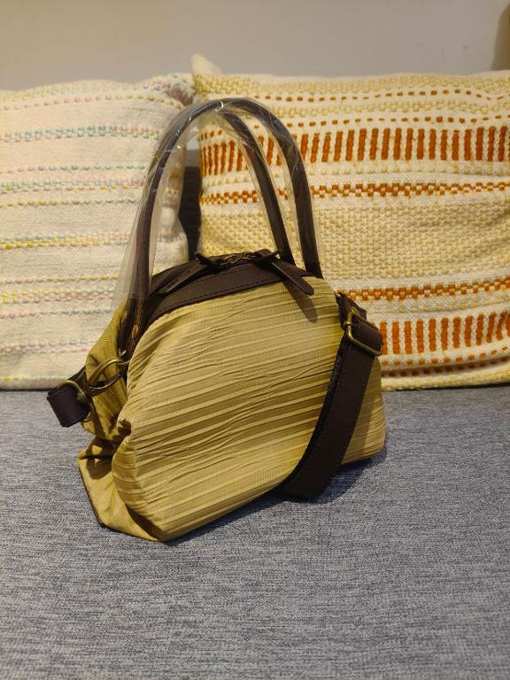 POPCORNGREEN糖果包系列 三用斜背包(S)波浪皺褶系列