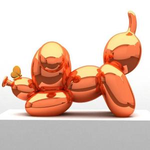 POPCORNGREEN藝術聯名氣球狗擺飾(展示品)