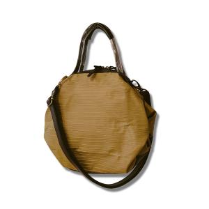 POPCORNGREEN LADYBAG(水桶包)三用斜背包(M)波浪皺褶系列