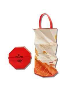 POPCORNGREEN GREENLamp手提雷雕折疊燈(M)藝術家聯名(福到人間)