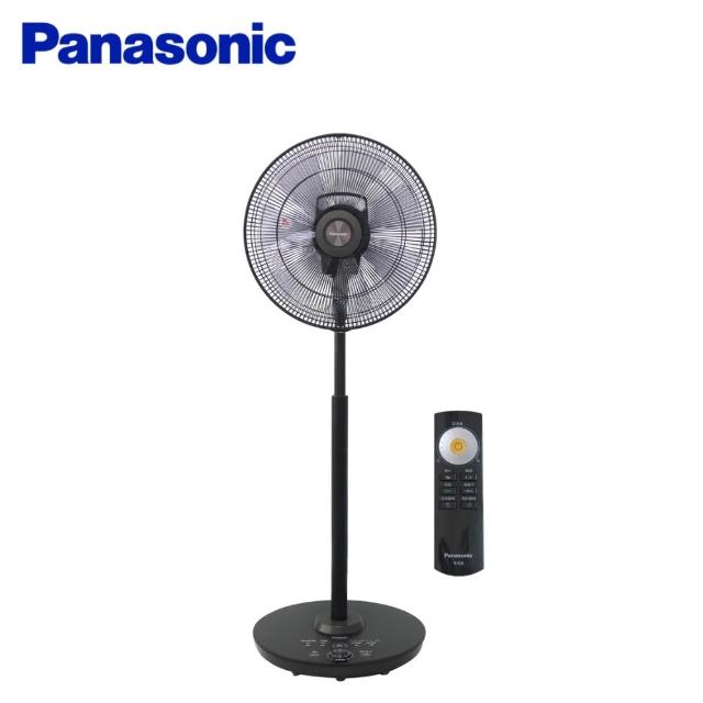Panasonic 國際牌 16吋 七片扇葉ECO智能溫控清淨負離子微電腦DC立扇(附遙控器)F-H16GND-K