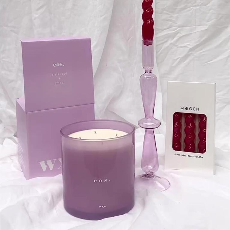 英國wxy King sized 經典蠟燭-eos.鳶尾根&琥珀/1500g