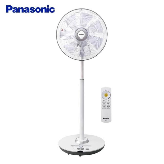 Panasonic 國際牌 14吋 七片扇葉ECO智能溫控清淨負離子微電腦DC立扇(附遙控器)F-H14GND