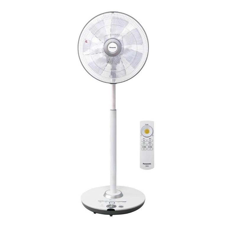 Panasonic 國際牌 14吋 七片扇葉ECO智能溫控清淨負離子微電腦DC立扇(附遙控器)F-H14GND