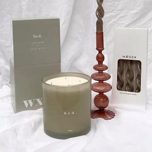 英國wxy King sized 經典蠟燭-bed.麝香&黑香草/1500g