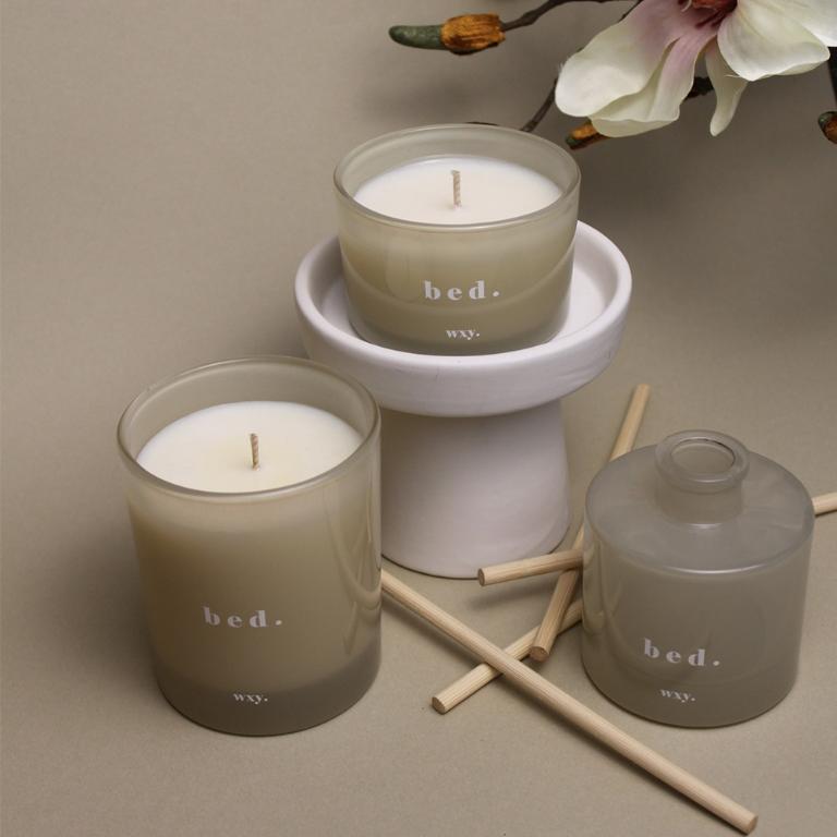 英國wxy 經典瓶裝擴香-bed.麝香&黑香草/100ml