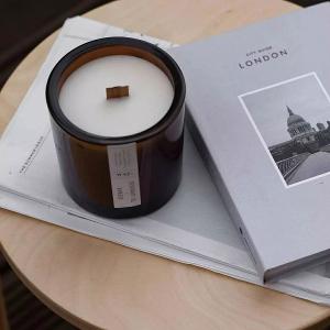 英國wxy Amber蠟燭-佛手柑油&竹