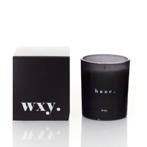 英國wxy 經典瓶裝蠟燭-haze.廣藿香&麻/200g