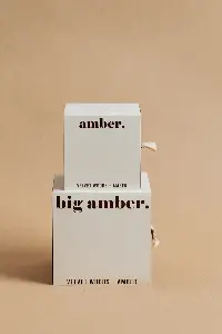 英國wxy Amber蠟燭-絲絨木&琥珀
