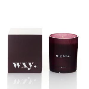 英國wxy 經典瓶裝蠟燭-nights.波本酒&菸草/200g