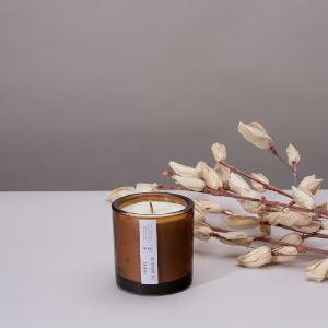 英國wxy Amber蠟燭-佛手柑油&竹