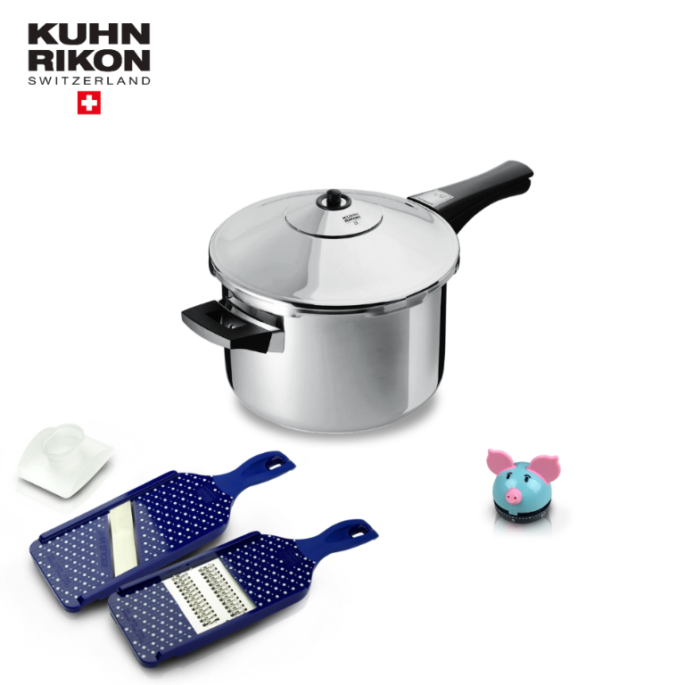 瑞士壓力鍋單柄3.5L+計時器 #3050+FTM038+20236