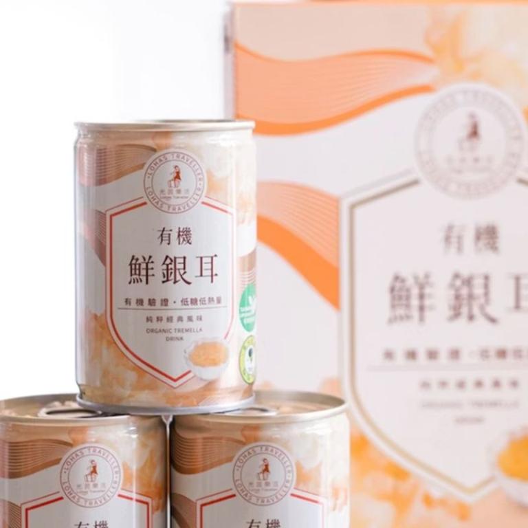 【光茵樂活】有機鮮銀耳6罐裝禮盒