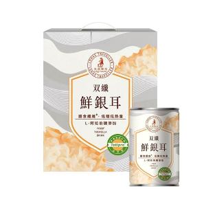 【光茵樂活】双纖鮮銀耳6罐裝禮盒【L-阿拉伯糖使用】
