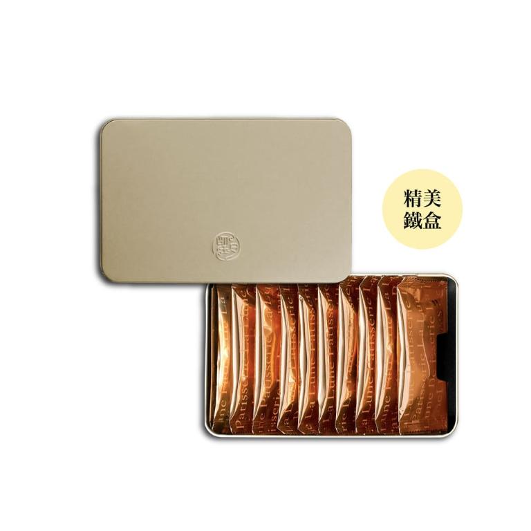 望月 蝴蝶酥禮盒 經典蝴蝶酥 (10入）(精美鐵盒)