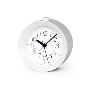 日本 Lemnos Riki 渡邊力設計 鬧鐘 - 白