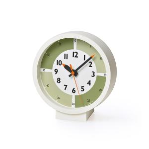 日本 Lemno Fun Pun Color Table 兒童的蒙特梭利設計桌鐘 - 綠
