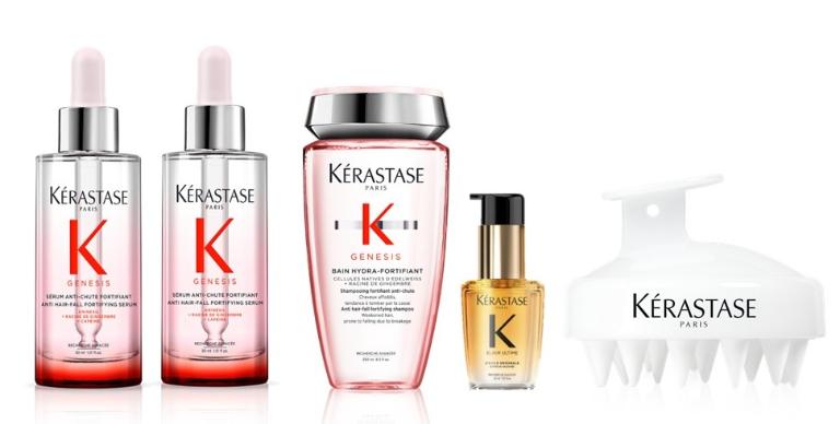 巴黎卡詩 粉漾芯生調理雙件組