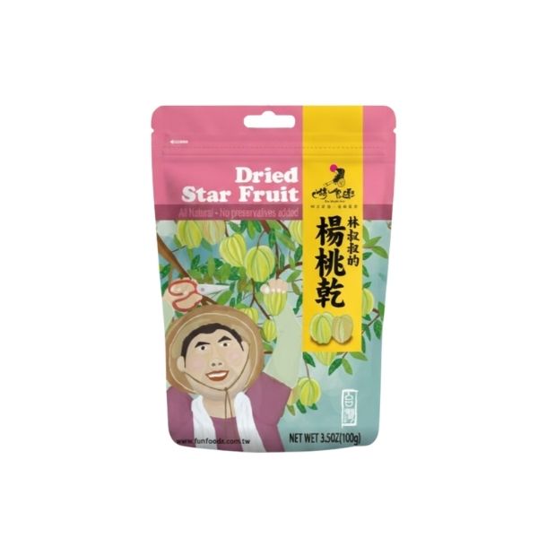 果乾帆布禮袋 紅心芭樂乾/鳳梨乾/楊桃乾 6包組