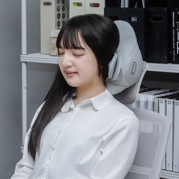 3ZeBra 朵朵枕｜氣壓熱敷頸部按摩器