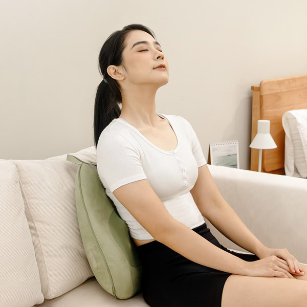 3ZeBra 酪梨枕｜溫感按摩腰靠枕(三合一按摩枕)