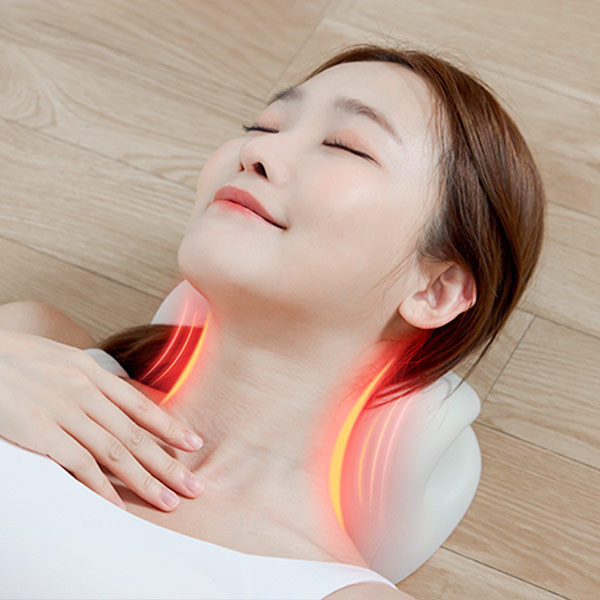 3ZeBra 頸椎熱敷牽引枕｜震動款