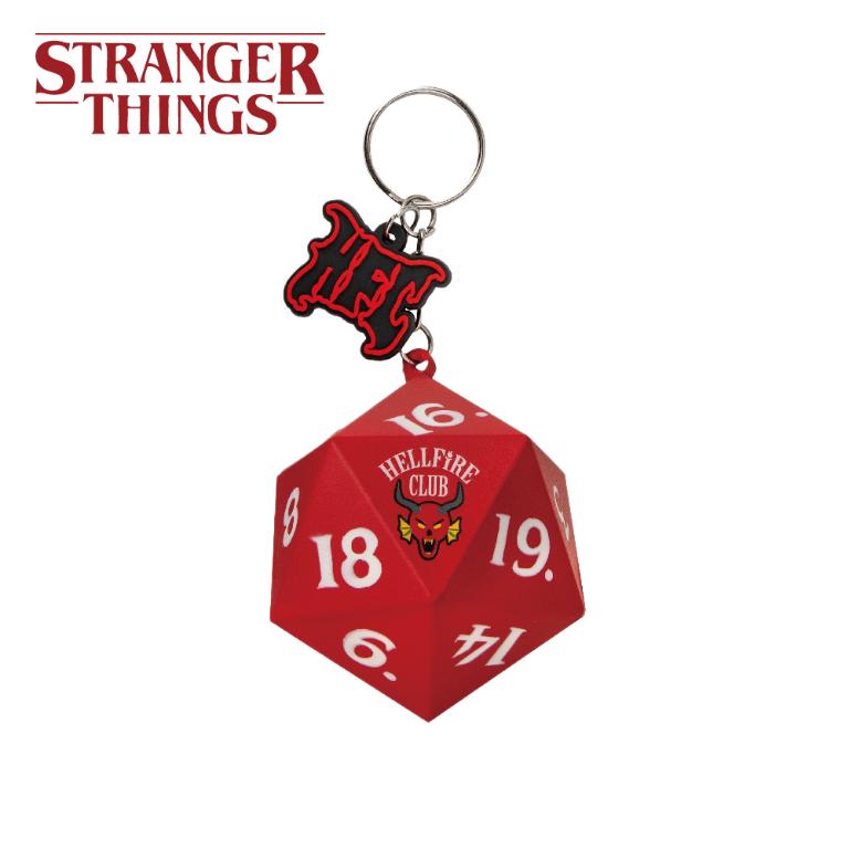 官方授權｜STRANGER THINGS 怪奇物語系列紓壓勇氣捏捏掛飾/鑰匙圈