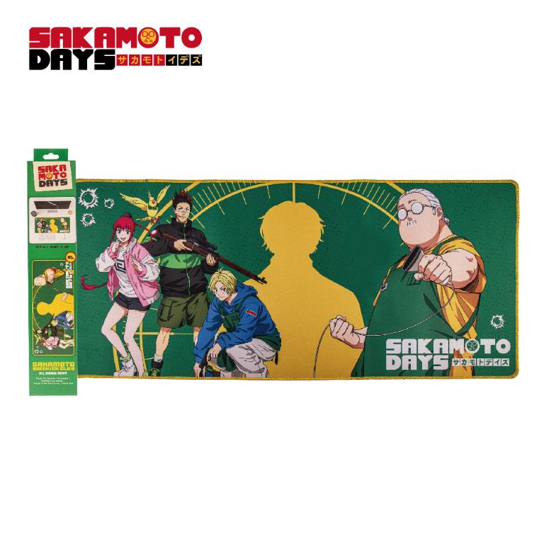 官方授權【SAKAMOTO DAYS 坂本日常】Sakamoto Sidekick Club XL戰略桌墊/滑鼠墊/鍵盤墊
