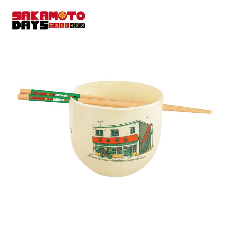 官方授權【SAKAMOTO DAYS 坂本日常】坂本商店開業必備之究極拉麵碗筷組
