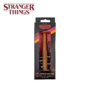 官方授權｜STRANGER THINGS 怪奇物語 Steve傳奇釘子球棒戰備筆+勇氣徽章