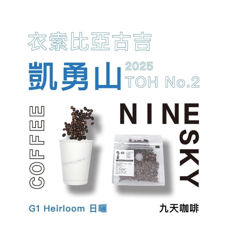 【九天精品咖啡豆】衣索比亞 古吉 凱勇山 2025 TOH No.2