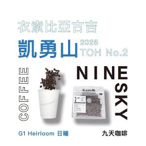 【九天精品咖啡豆】衣索比亞 古吉 凱勇山 2025 TOH No.2